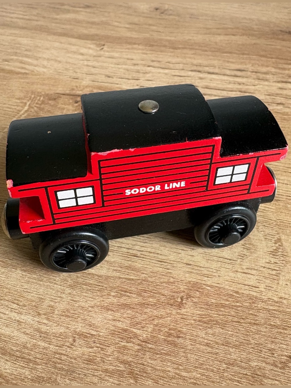 Thomas & Friend Wooden Train #5 - Sodor Line Caboose - Britt Allcroft 2000